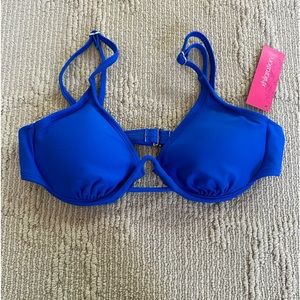 NET target bikini top in blue!!!